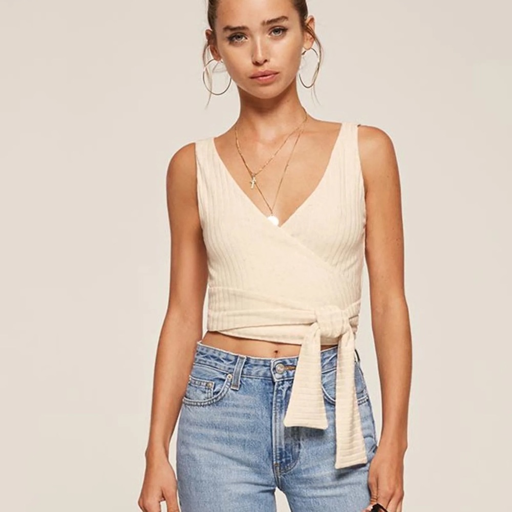 Reformation wrap top (Ace Top)